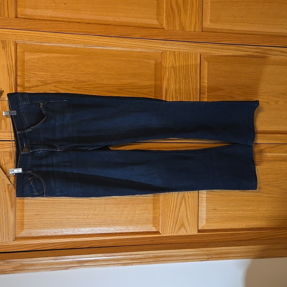Democracy Ab Solutions Itty Bitty Boot Indigo Denim Jeans Size 10